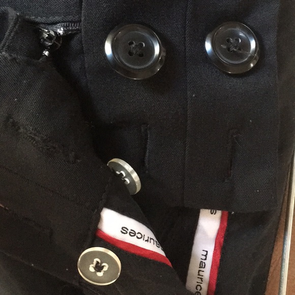 maurices®️ Sz5/6 Black Dress Capris - Picture 8 of 10